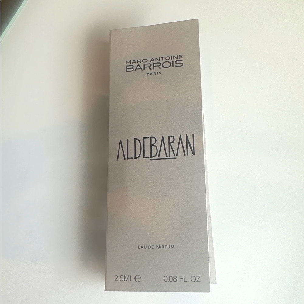 Marc-Antoine Barrois Aldebaran EDP Sample